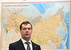 Премьер-министр России Дмитрий Медведев