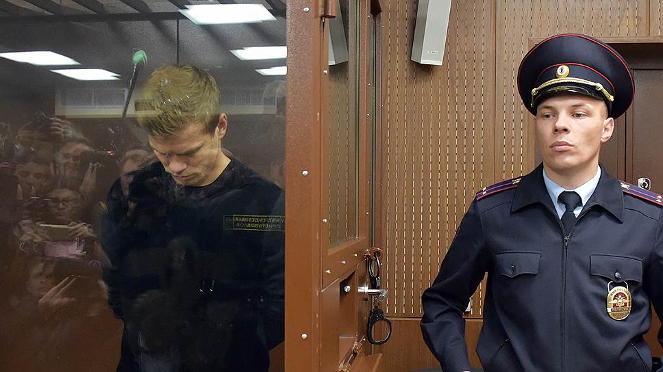 Как суд арестовал Петра Мамаева и Александра Кокорина