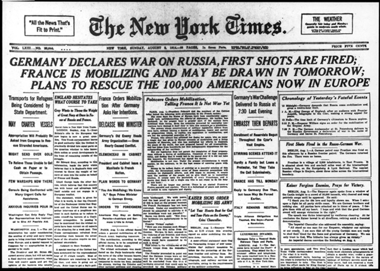 The New York times 19 век