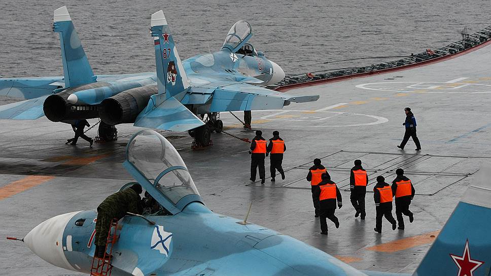 Как «Адмирал Кузнецов» потерял два истребителя за месяц