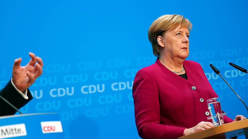 Канцлер Германии заявила об уходе с поста главы партии и своем последнем канцлерском сроке