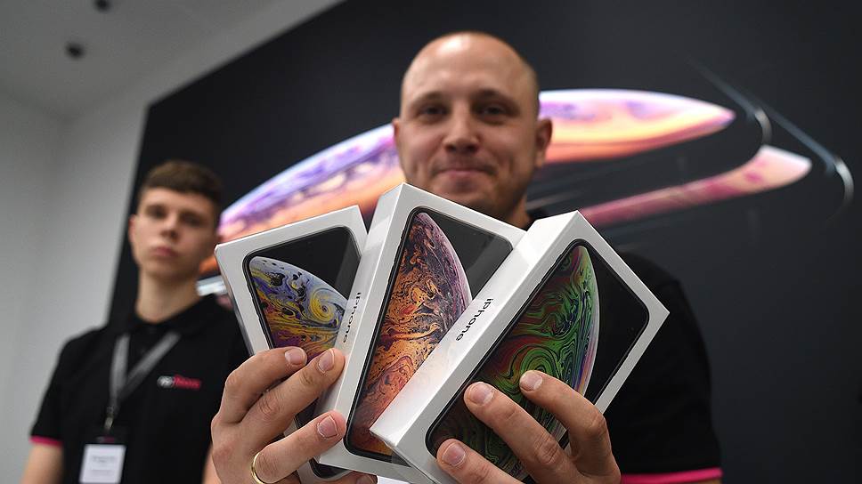 Как в Москве стартовали продажи смартфонов Apple