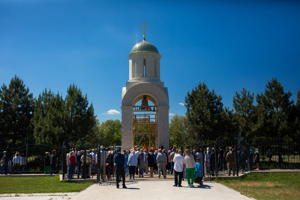 Новая звонница открыта при храме в Усть-Лабинском районе