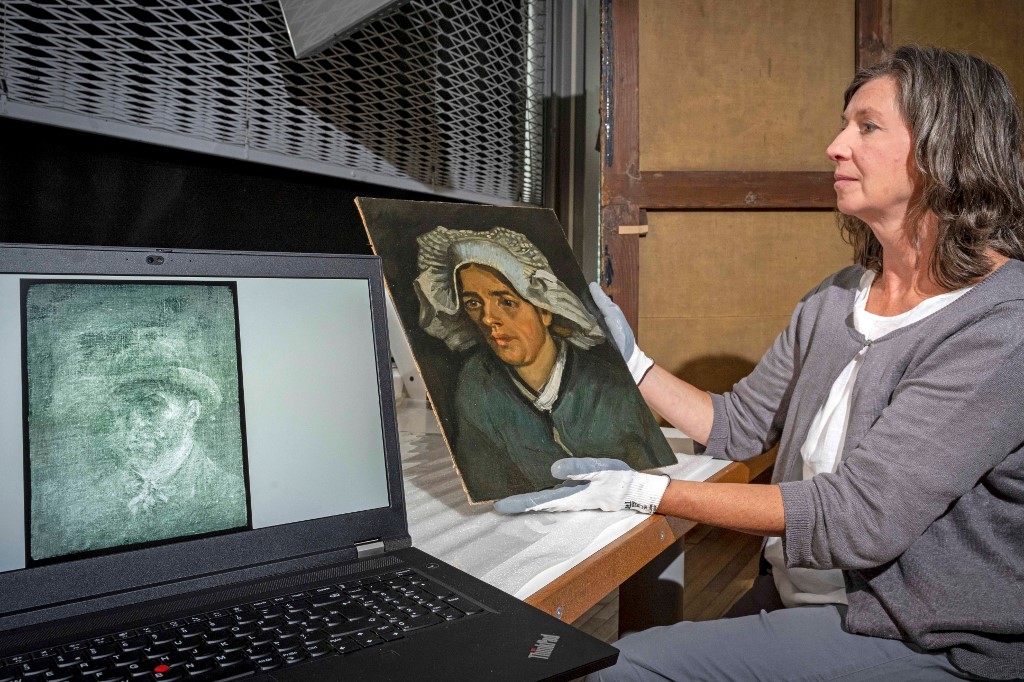 Ученые обнаружили ранее неизвестный автопортрет Ван Гога под более поздней картиной