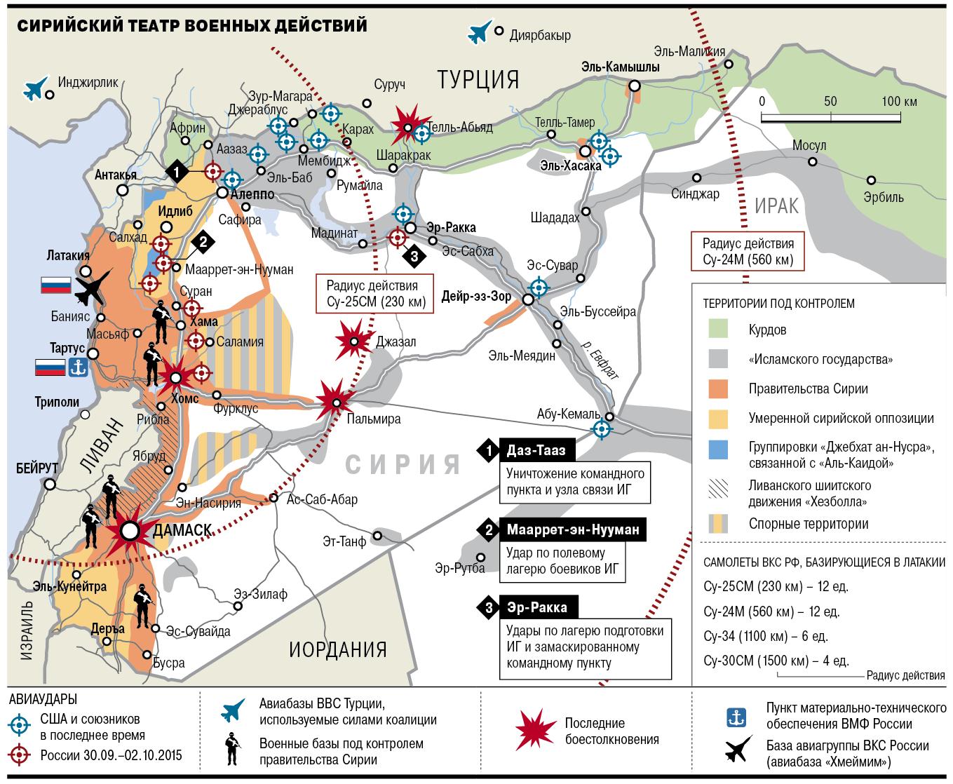 Карта боевых действий правда