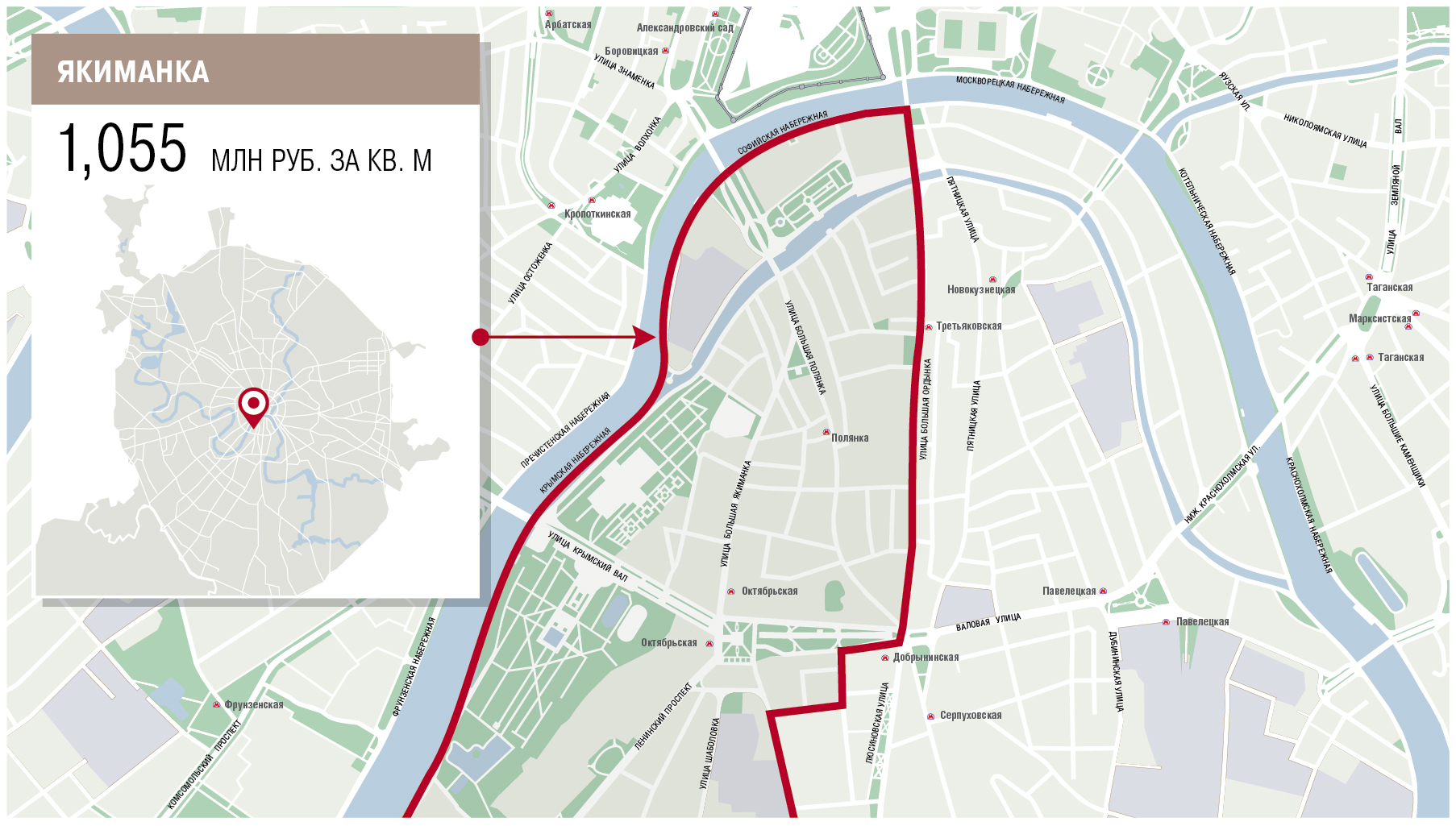 Карта москвы якиманка 24