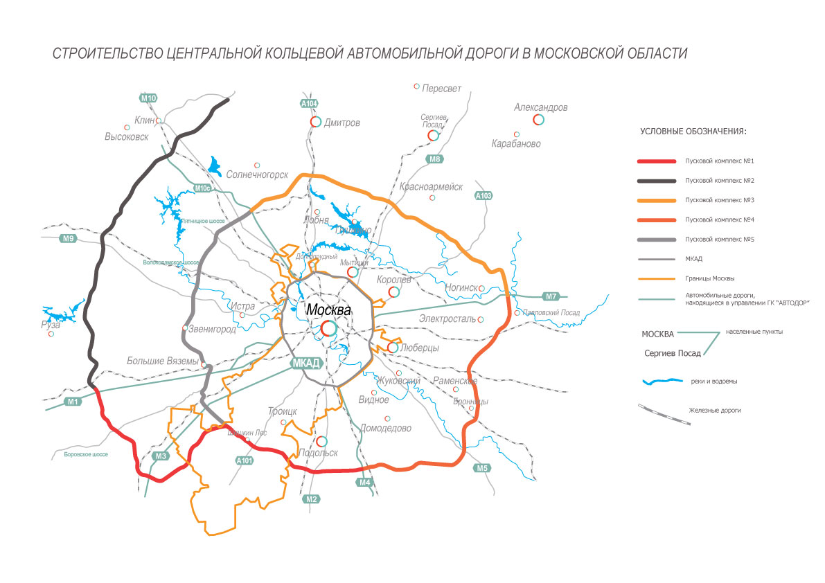 ЦКАД Обрастает Асфальтом – Авто – Коммерсантъ