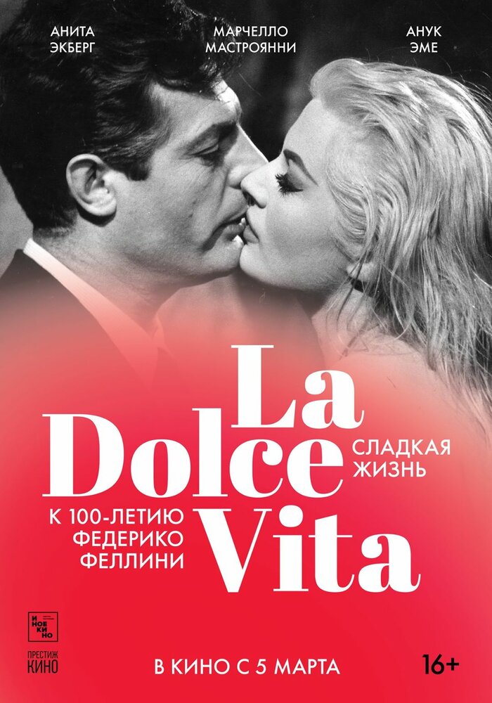 Сладкая жизнь (La dolce vita, 1960)