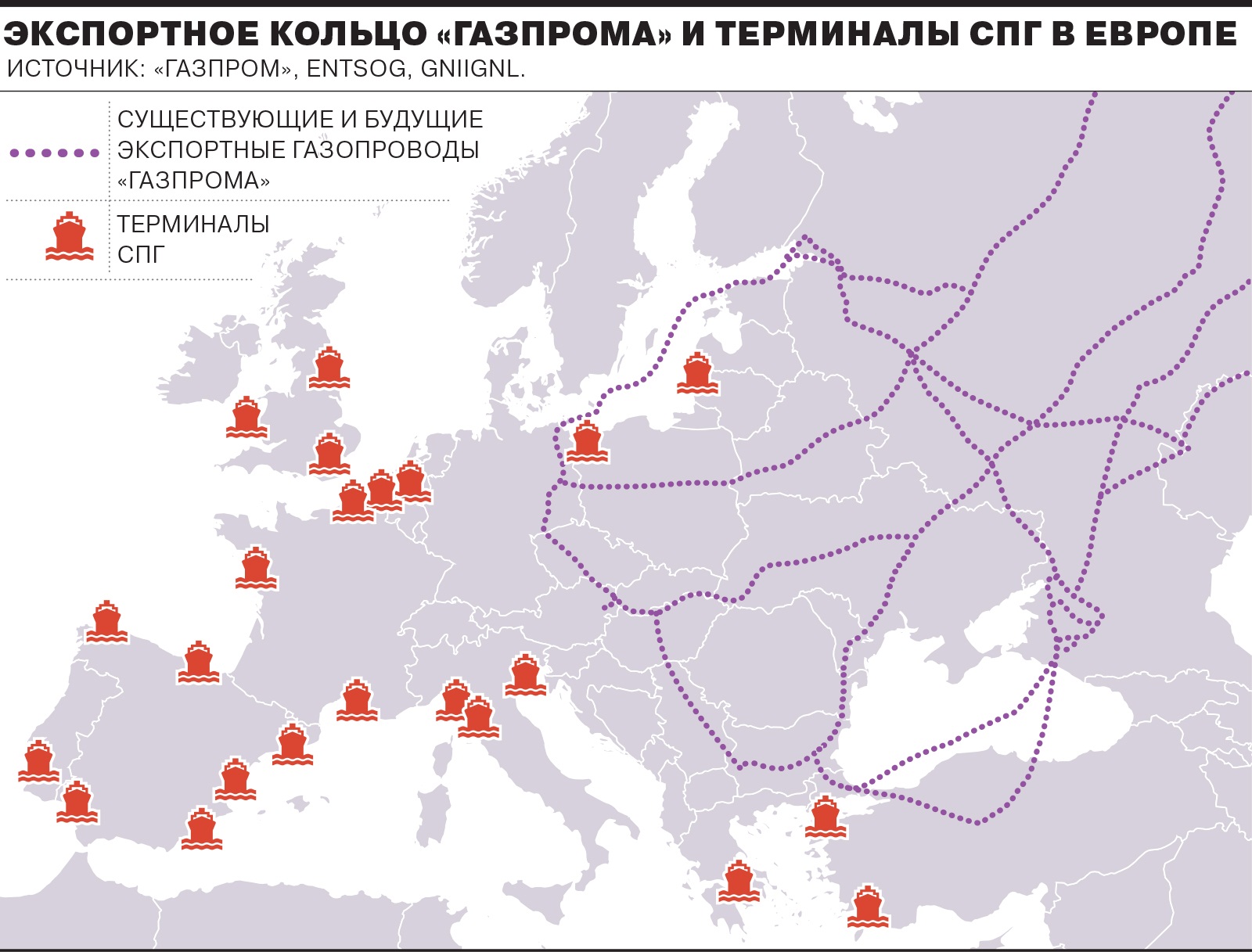 Карта заправок спг