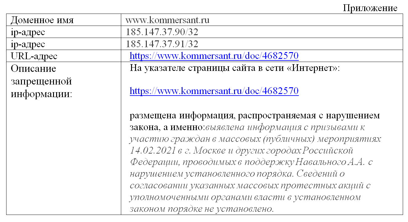 Соратники Навального анонсировали акцию – Коммерсантъ