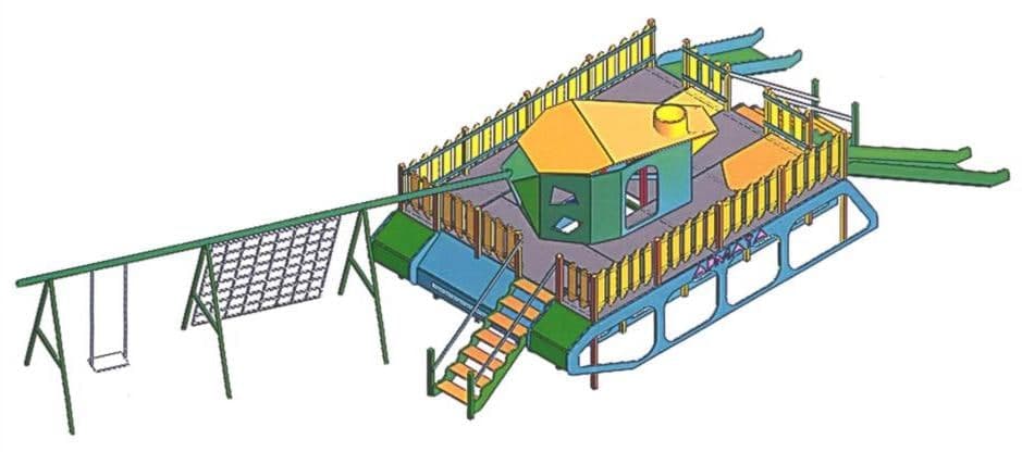 Дизайн детской площадки 