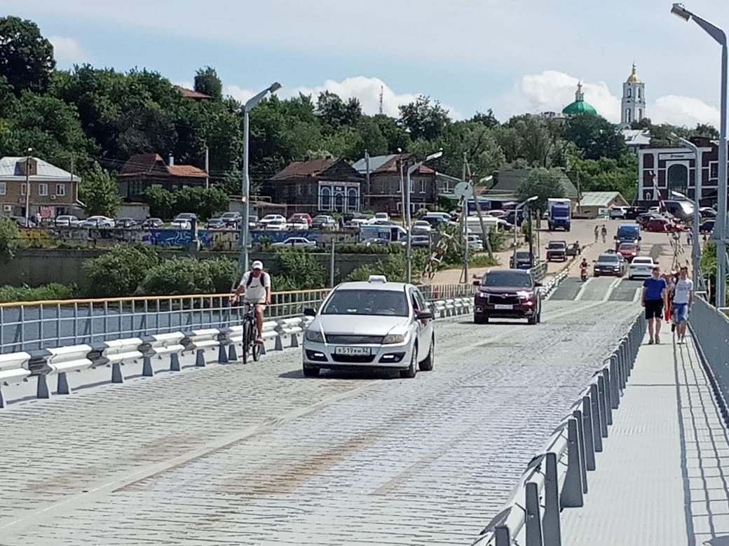 Движение между Павлово и Тумботино открыли по наплавному мосту после  ремонта – Коммерсантъ Нижний Новгород