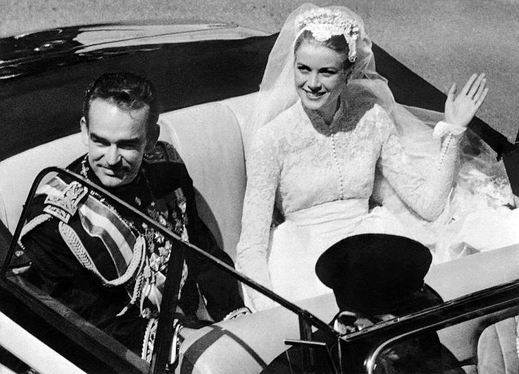 Грейс Келли и князь Ренье, 1956 

