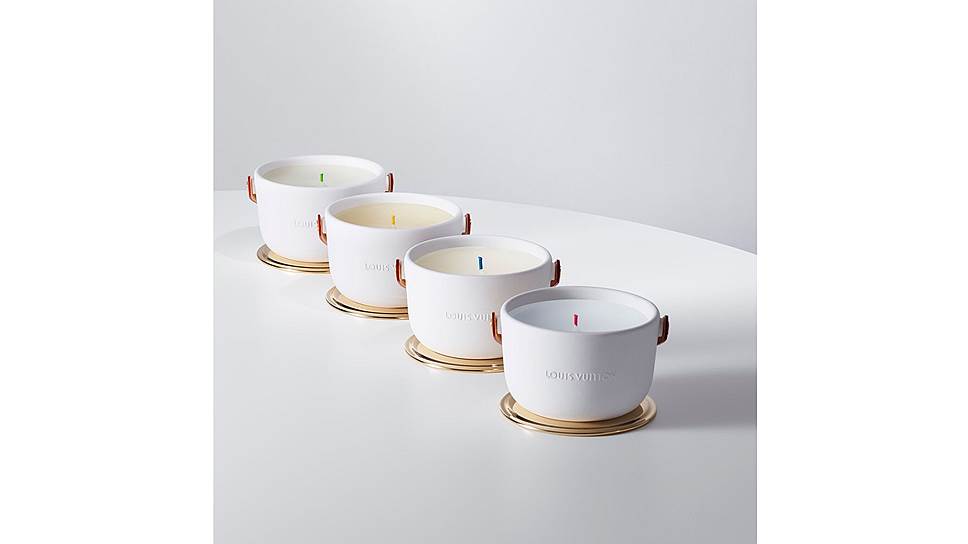 Ароматические свечи, Louis Vuitton, дизайн подсвечников от Марка Ньюсона