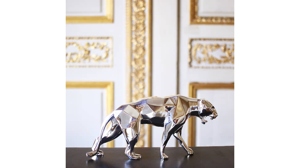  Скульптура Panther, коллаборация Christofle с Ришаром Орлински