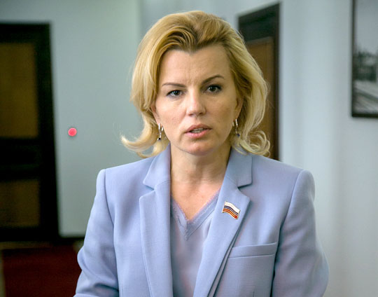 Заместитель председателя комитета по бюджетной, финансово-экономической политике и собственности Ирина Диденко