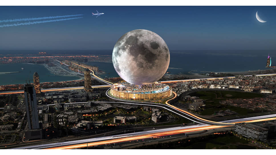 Проект отеля Moon World Resorts в Дубае