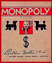 Монополия – запатентованная с 1935 г. игра!