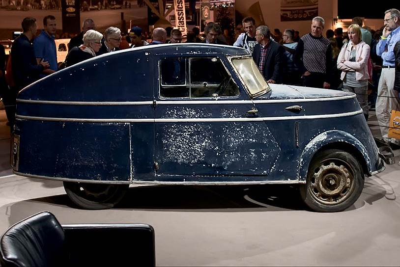 Уцелевший экземпляр электромобиля Stela раньше работал как такси, а сейчас хранится в одном из музеев.