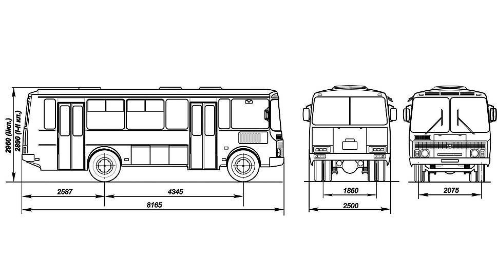 Размеры автобуса паз. Габариты автобуса ПАЗ 4234. Габариты ПАЗ 3205. ПАЗ 32053 габариты. Габариты автобуса ПАЗ 3205.