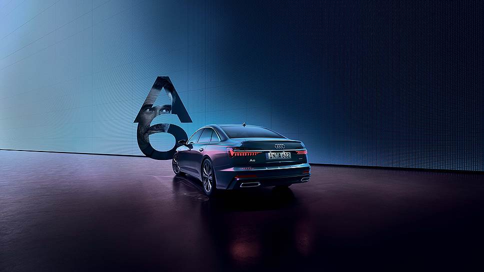 На скорости до 60 км/ч задние колеса нового Audi A6, подруливая &quot;против&quot; передних, сокращают радиус поворота. А на скоростях больше 60 км/ч  -- в ту же сторону, что передние, улучшая устойчивость.