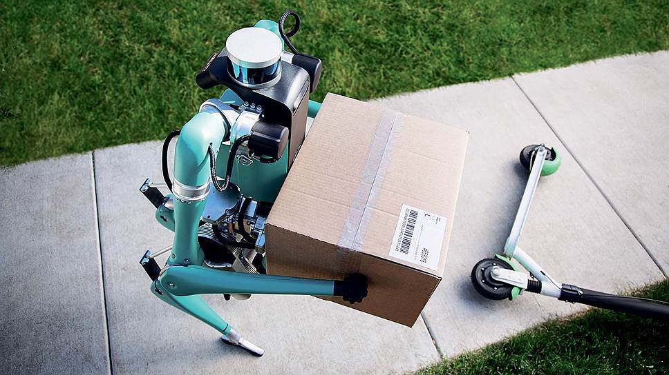 Робот, доставляющий покупки из машины до двери дома -- прежде недостающее звено между автономным автомобилем и покупателем интернет-магазина.