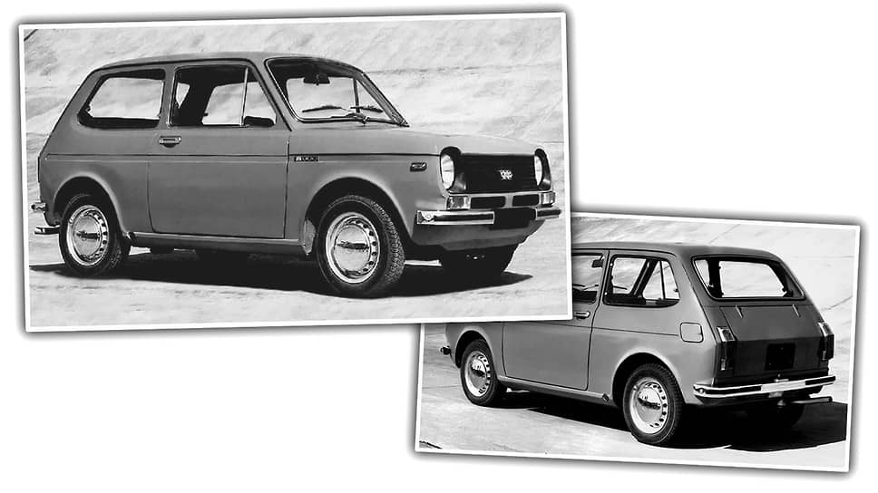 В 1973 году был построен второй прототип с индексом ВАЗ-2Э1101. На «Оку» он не слишком похож, зато здорово напоминает Fiat 127 и первое поколение Honda Civic. Может показаться странным, но этот компактный прототип также пересекается с внешним обликом классической «Нивы»