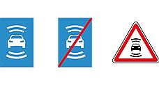 В России могут появиться дорожные знаки для беспилотных автомобилей