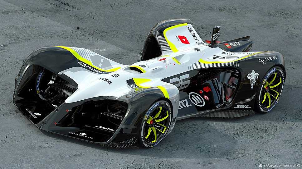 Roborace представила гоночный беспилотный электромобиль