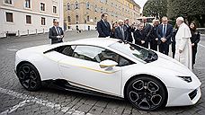 Lamborghini сделала особый Huracan для папы римского