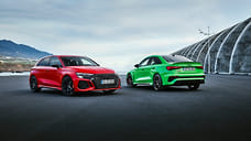 Audi показала новое поколение седана и хэтчбека RS3
