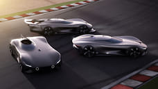 Jaguar показал виртуальный одноместный суперкар Vision GT Roadster