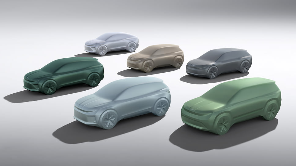 Новые электромобили Skoda, которые выйдут до 2026 года