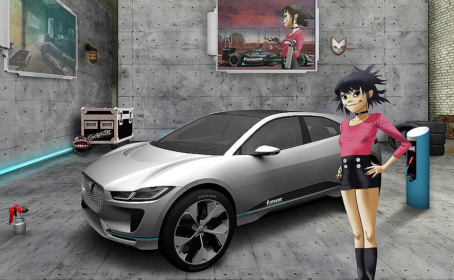 Jaguar Land Rover и группа Gorillaz ищут молодые таланты в виртуальном пространстве