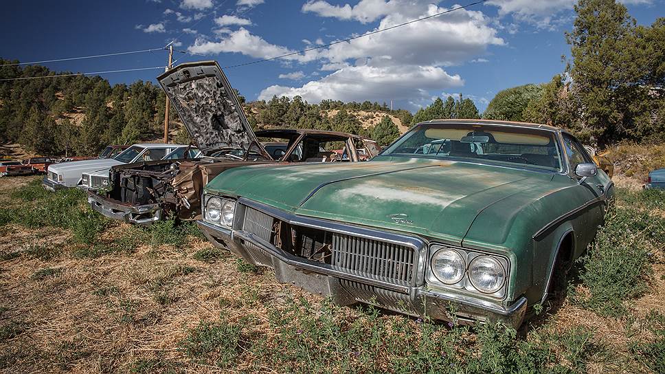 Старые автомобили в штате Колорадо