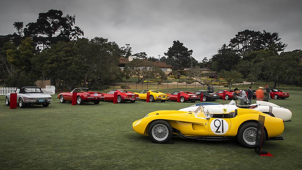 Среди представленных экспонатов — Ferrari 212 Export, 250 Monza, 335 S, 250 Testa Rossa, 412 S, 275 GTS4 NART Spiders, 250 California, F50, F60America, LaFerrari Aperta и другие модели