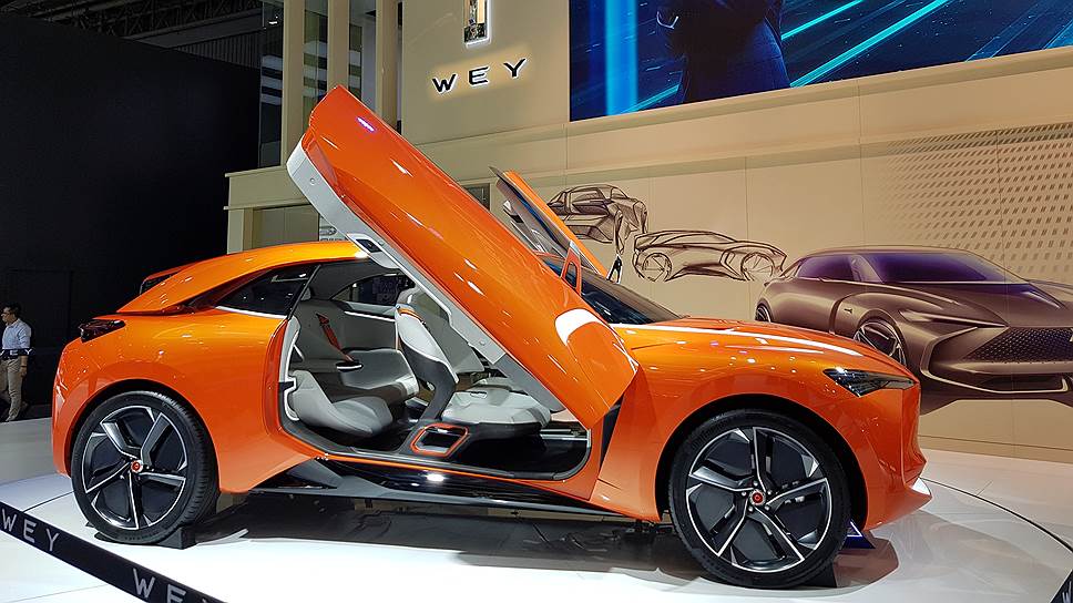 Беспилотный электромобиль с ярким дизайном — таким свое будущее видит марка Wey