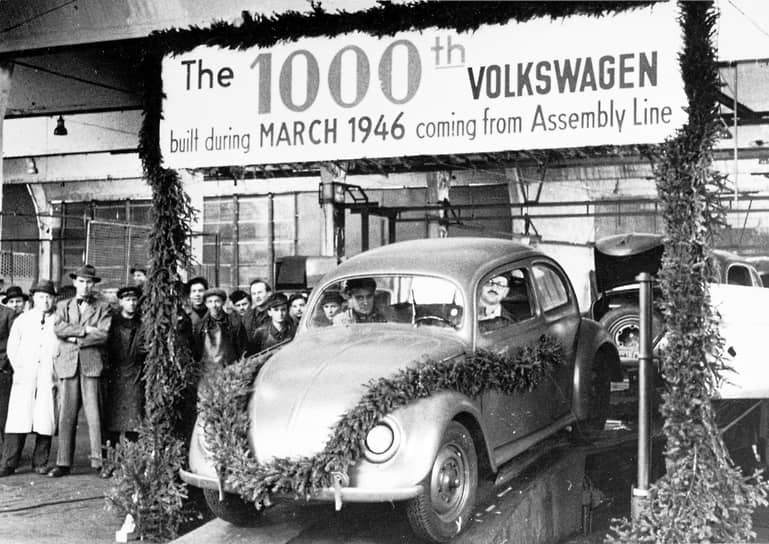 В марте 1946 года из ворот завода выехал уже 1000-й автомобиль. За рулем – майор Хирст.