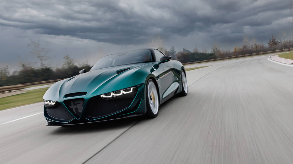 Декабрь 2022. Кузовное ателье Zagato представило эксклюзивное купе Alfa Romeo Giulia SWB, созданное в единственном экземпляре
