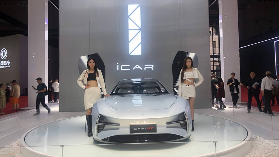 Компания Chery представила в Шанхае не только новые автомобили, но и новый бренд iCar, под которым планируется выпускать стильные и высокотехнологичные электромобили. На выставке показали концепт iCar GT (на фото)