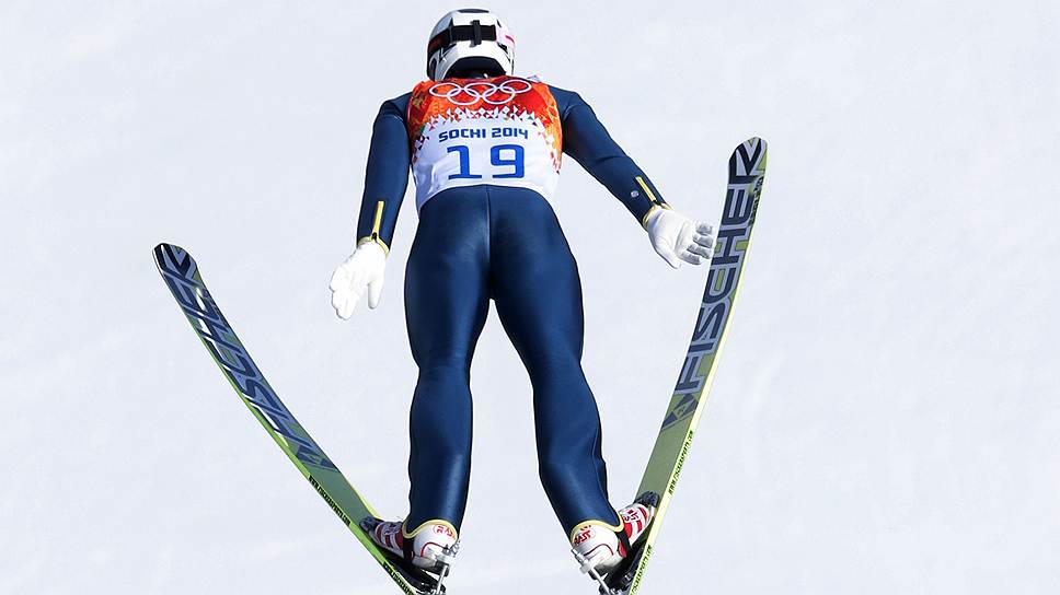 Лыжное двоеборье. Средний трамплин (Есито Ватабэ, команда Японии)