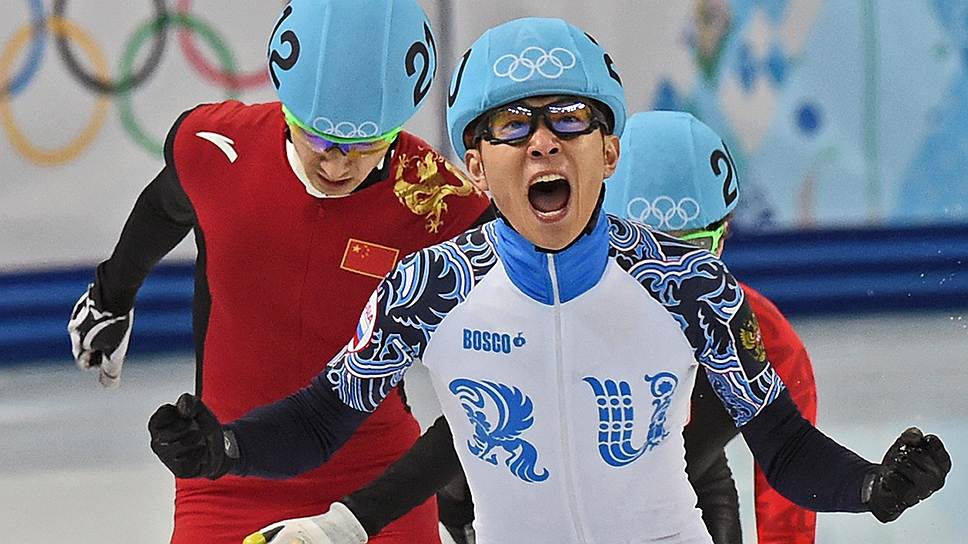 Виктор Ан, трехкратный чемпион Олимпийских игр-2014 по шорт-треку на дистанциях 1000 м, 500 м и в составе мужской сборной России в эстафете, а также бронзовый призер на дистанции 1500 м