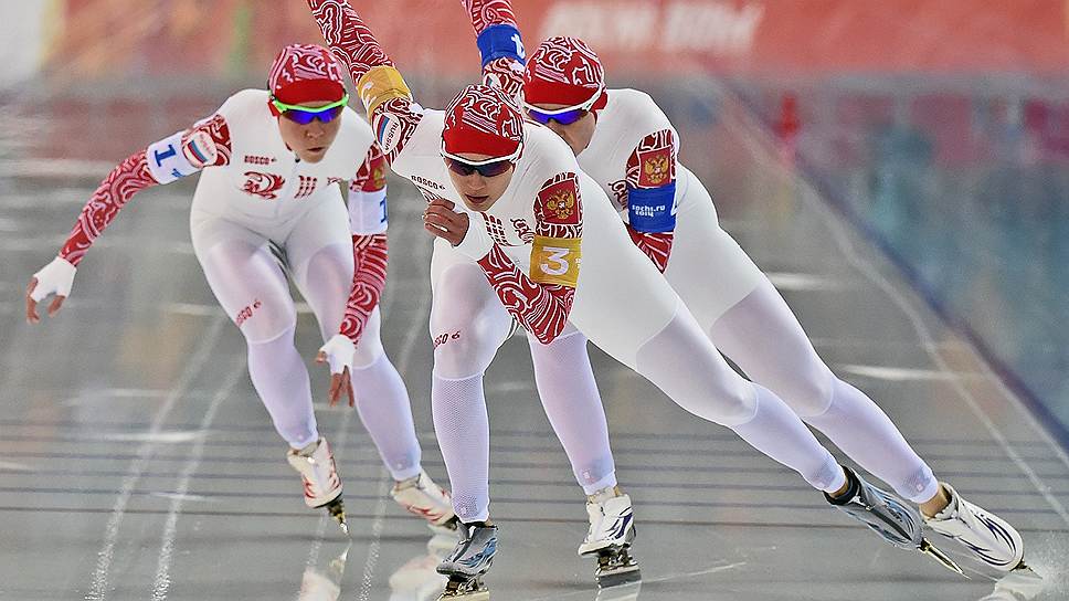В гонке преследования Ольга Граф, Екатерина Шихова и Юлия Скокова имели шанс завоевать серебро, но в итоге им досталась бронза