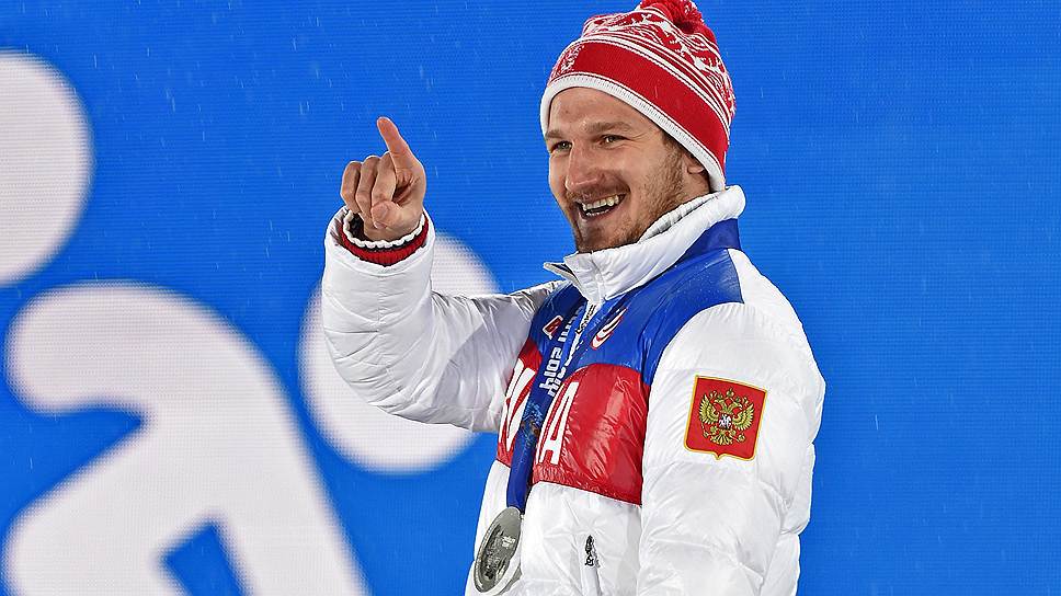 Сноубордист Николай Олюнин, серебряный призер Олимпиады-2014