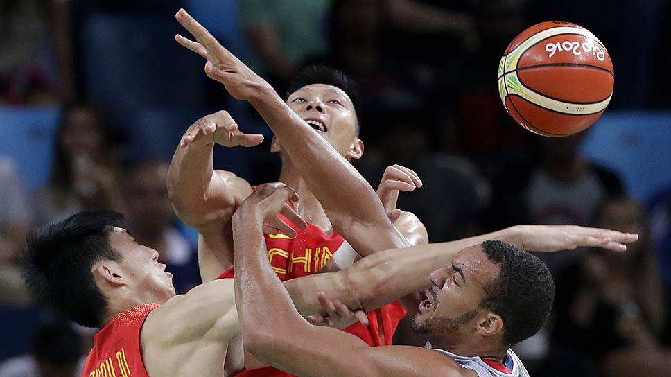 Баскетбол. Мужчины. Групповой турнир (Франция — Китай)