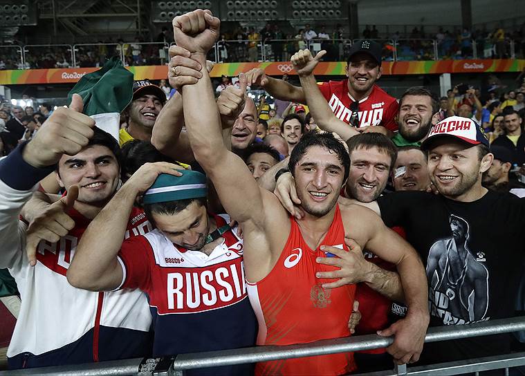 Абдулрашид Садулаев, чемпион Олимпиады в вольной борьбе в категории до 86 кг
