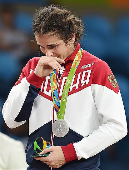 Наталья Воробьева, серебряный призер Олимпийских игр в вольной борьбе, категория до 69 кг
