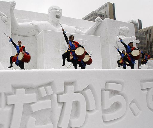05.02.2009 - 11.02.2009 60-й ежегодный фестиваль снега и льда в Саппоро (Япония)