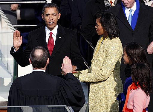 20.01.2009 В Вашингтоне состоялась инаугурация 44-го президента США Барака Обамы