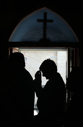 07.01.2010 Православные христиане встретили Рождество Христово. Палестина